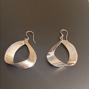 Elegant Silver drop earrings
